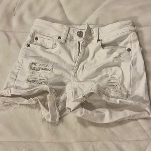 white american eagle jean shorts size 00